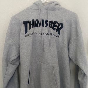 Thrasher Skate Gray hoodie
